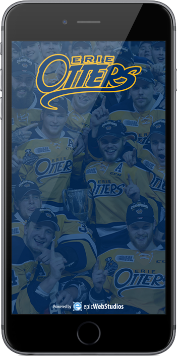 Erie Otters Mobile App on iPhone and iPad